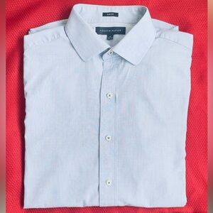 Tommy Hilfiger Men's Sky Blue Dress Shirt